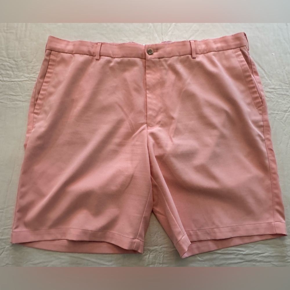 EUC Peter Millar Soft Pink/Coral Crown Crafted Luxury Shorts